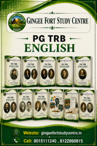 PG TRB ENGLISH STUDY MATERIALS