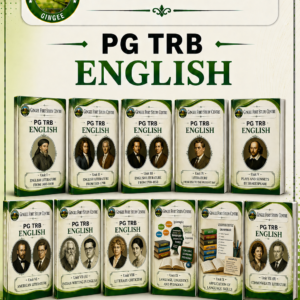 PG TRB ENGLISH STUDY MATERIALS